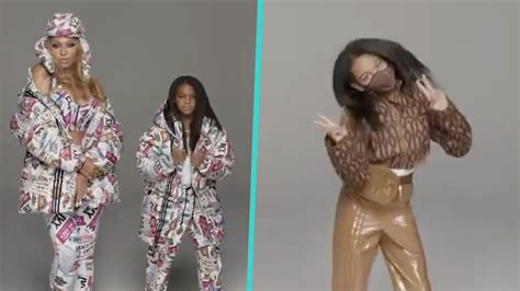 Beyoncé And Daughter Blue Ivy Carter Model Together In Ivy Park Campaign