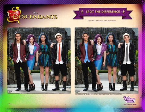 The film stars dove cameron, sofia carson, booboo stewart. Disney Descendants Activity Sheets - Food Crafts and Family