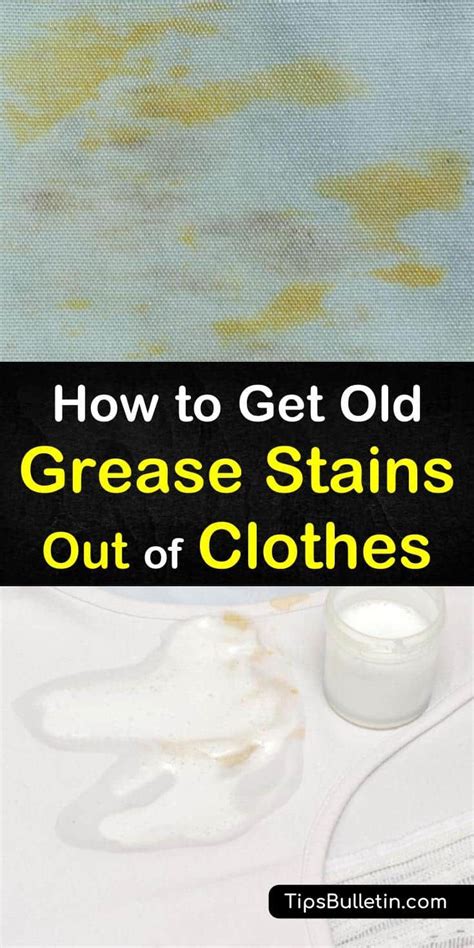 10 Simple Ways To Get Old Grease Stains Out Of Clothes Grease Stains