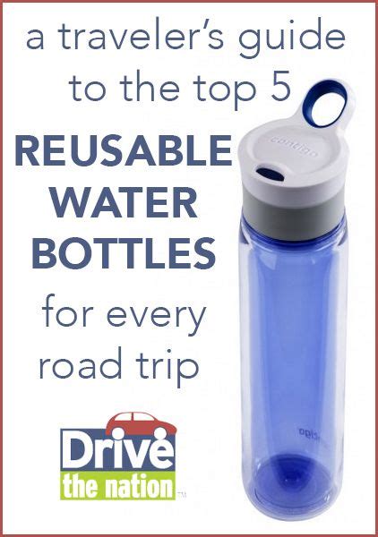 5 Best Reusable Water Bottles For Road Trips