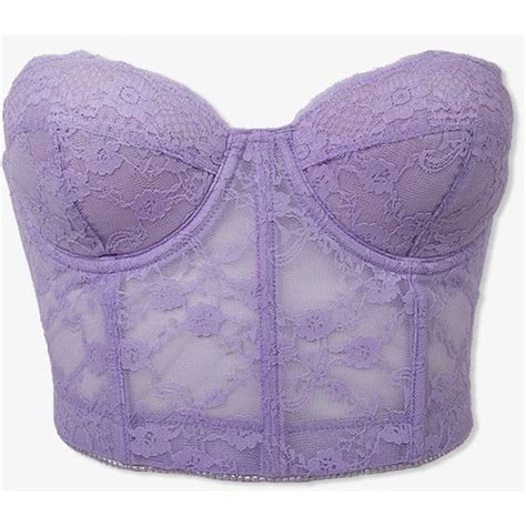 Cropped Strapless Lace Corset Purple Lace Top Purple Lace Bralette