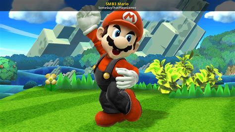 Smb3 Mario Super Smash Bros Wii U Mods