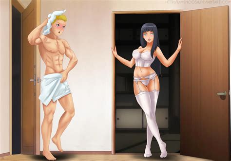 Rule 34 Husband And Wife Hyuuga Hinata Lingerie Muscular Male Naruto Naruto The Last Naruto