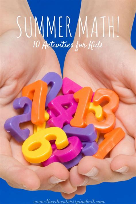 10 Fun Math Activities To Keep Your Preschooler Learning All Summer