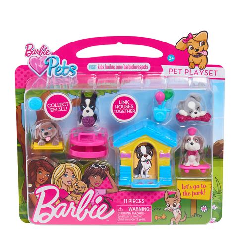 Asst Barbie Pets Play Set Styles May Vary Collect Them All