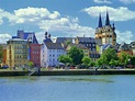 Deutschland, Rheinland-Pfalz, Koblenz, Peter-Altmeier-(Mosel)Ufer ...
