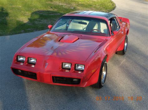 1979 Trans Am 400 4 Speed Mayan Red Oyster And Carmine Interior