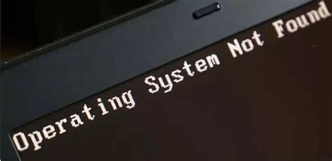If You See Operating System Not Found Error Here Is How To Fix It