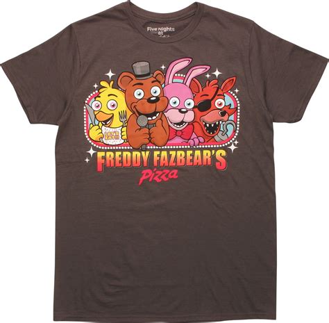 Five Nights At Freddys Animatronic Group T Shirt