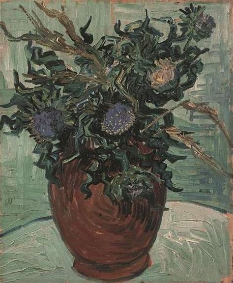 Ingo walter & rainer metzger, vincent van gogh, the complete paintings, cologne, 1990. File:Vincent van Gogh - Flower Vase with Thistles.jpg ...