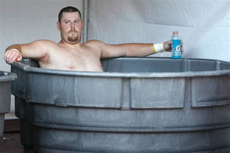 The Ice Bath Cold Unforgiving Recovery Sports Illustrated