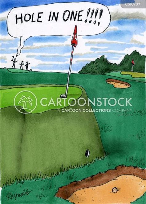 Hole In One Cartoons And Comics Funny Pictures From Cartoonstock