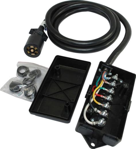 Identify the wires on your vehicle and trailer by function only. Trailer Electrical Junction Box