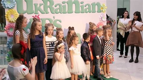 Ukrainian Kids Fashion Week г Харьков сезон весна 2016 Youtube