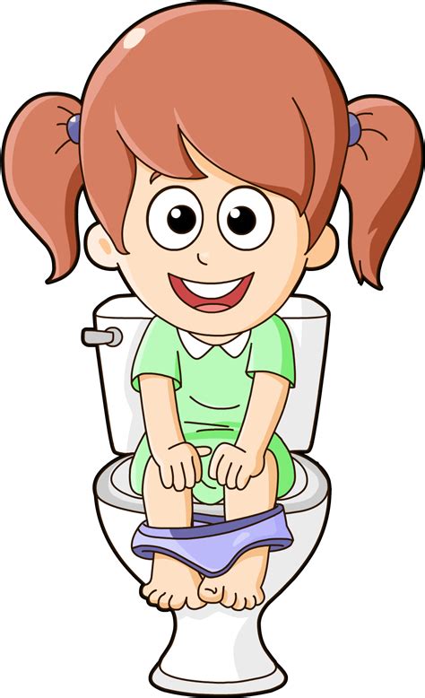 Download Little Girl Potty Training Clipart Png Download 5248072