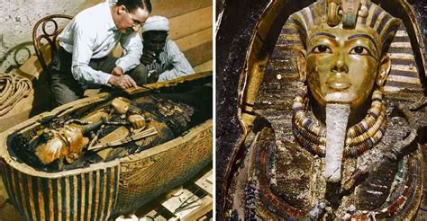 Fotografías De La Tumba De Tutankamón Fueron Coloreadas Por Primera Vez