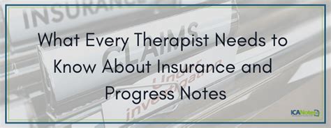 The specifications of the policy will depend on your needs, but it usually includes malpractice insurance. What Every Therapist Needs to Know About Insurance and Progress Notes