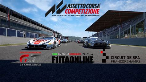 Assetto Corsa Competizione Igtc Championship Round Spa F Itaonline