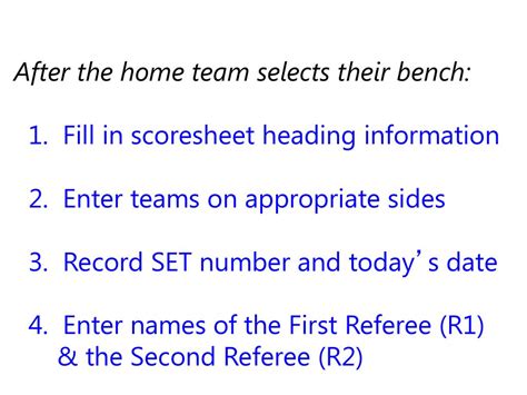 Volleyball Scorekeeping 201 Understanding The Basic Concepts Of Nfhs