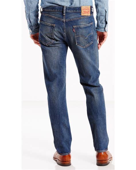 Levis Mens 501 Original Fit Stretch Jeans Boot Barn