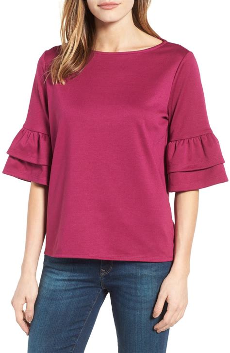 The Best Ruffle Sleeve Tops Under For Summer