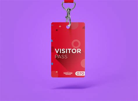 Visitor Pass On Behance