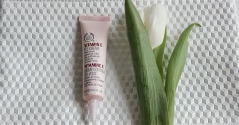 The body shop eye cream is enriched with shea butter and vitamin e. The Body Shop Vitamin E Eye Cream | The Sunday Girl