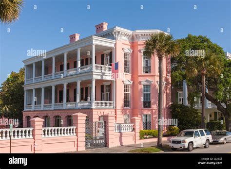 The Historic Palmer Home An Antebellum Mansion On Battery Row Is Used