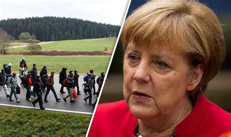 Angela Merkels Migrant Crisis Regret As She Vows To Deport Illegals To