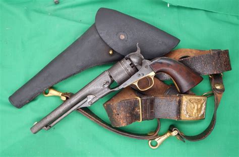 Colt Pt Fa Co 1860 Army Model Matching 37056 Holster Belt