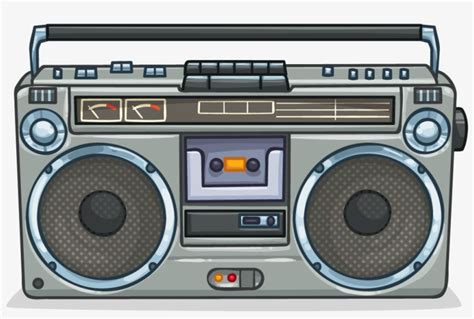 Boombox Vector 80s 90s Music Retro Style 90s Boombox Stock