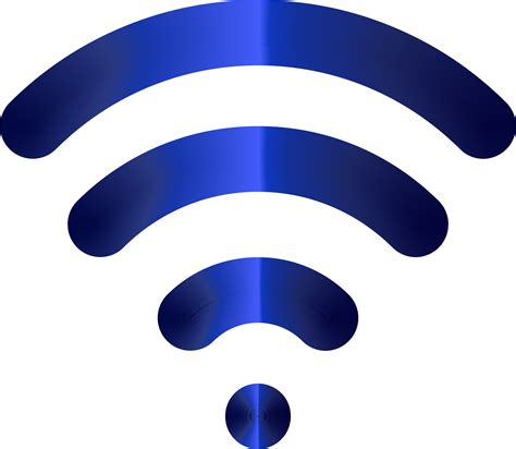 Clipart Wireless Signal Icon Enhanced 6
