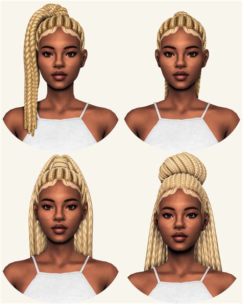 Sheabuttyr Braids Collection Here Is A Revamp Of My Braid Hairs And