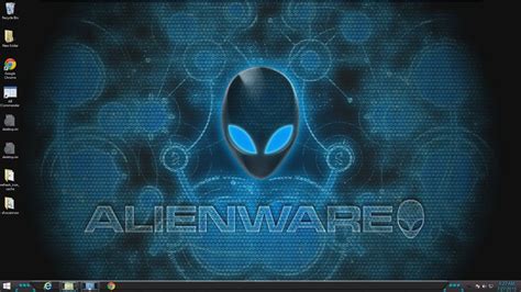 Alienware Theme For Windows 7810 Youtube