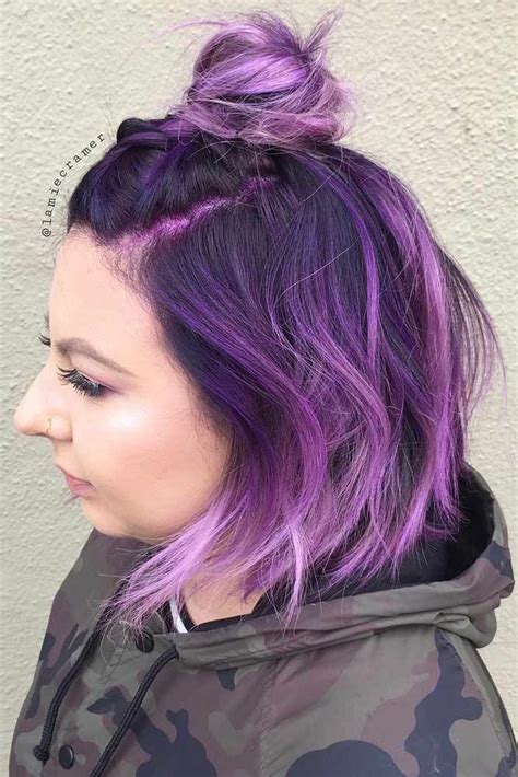 53 Insanely Cute Purple Hair Looks You Wont Be Able To Resist Purple