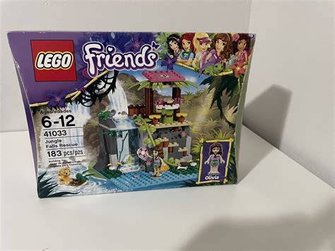 Lego Friends 41033 Jungle Falls Rescue Brand New Sealed Damaged Box 673419211093 Ebay