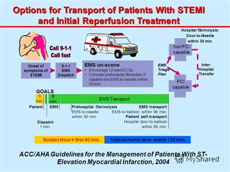 Door to needle time is measured and reason for prolongation is identified. Презентация на тему: "ОСТРЫЙ ИНФАРКТ МИОКАРДА: СОВРЕМЕННЫЕ ...