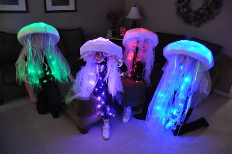 Jellyfish Costumes Made These For Our 4 Kids Used Led Lights