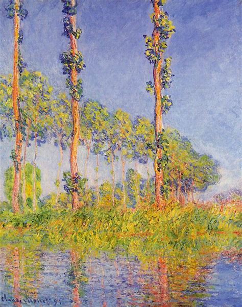 Three Trees Autumn Effect — Claude Oscar Monet