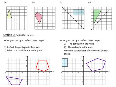 Mirror Shapes Maths Try The Free Mathway Calculator And Problem