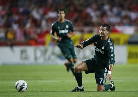 Jesus navas, kounde, diego carlos, vidal; Sevilla vs Real Madrid (15-09-2012) - Cristiano Ronaldo photos