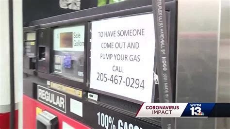 Gas Stations Helping Customers At The Pump During The Coronavirus Outbreak