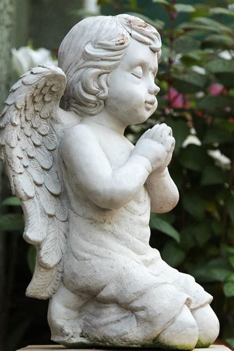 Cupid Sculpture In The Garden Stock Photo Image Of Decor Ornamental