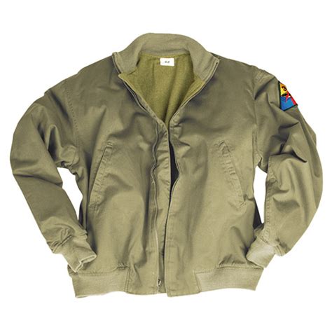 Mil Tec Jacket Us Panzer Od Tanker Repro Military Range