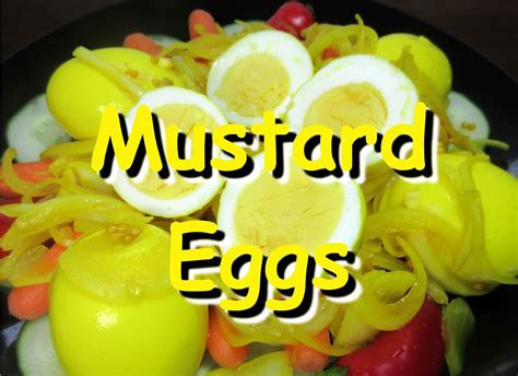 How To Make Amish Mustard Pickled Eggs Recipe