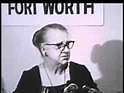 December 7, 1963 - Marguerite Oswald Press Conference in Fort Worth ...