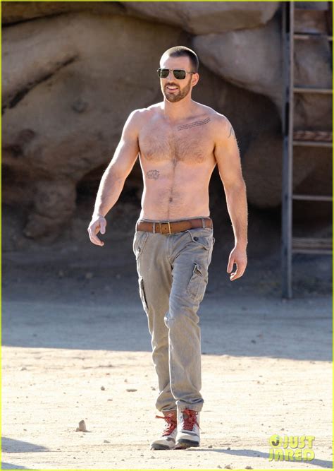 Chris Evans Shirtless Details Magazine Shoot Chris Evans Photo