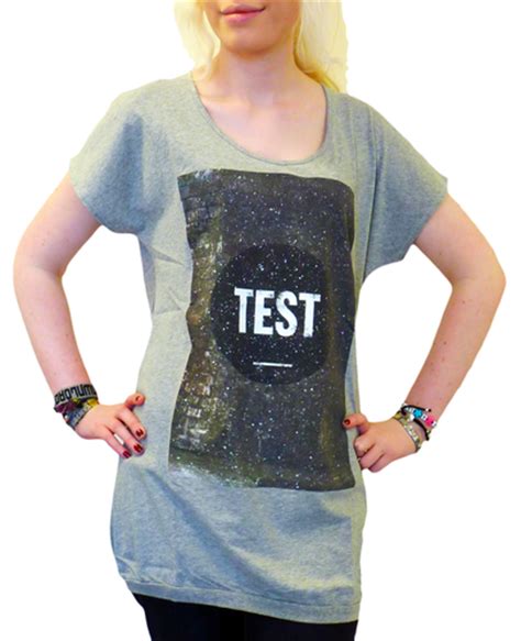 Note Test T Shirt Supremebeing Retro Indie Thigh Length Graphic Tee