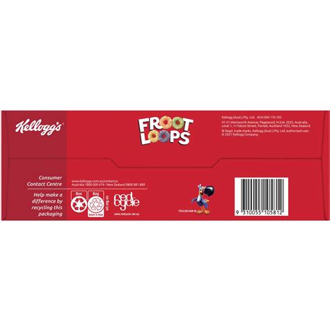 Kelloggs Froot Loops Breakfast Cereal 460g Woolworths