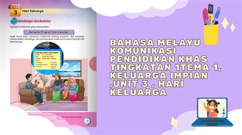 Bahasa Melayu Komunikasi Pendidikan Khas Tingkatan 1tema 1 Keluarga